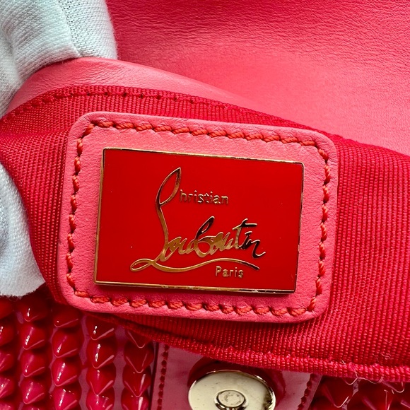 Christian Louboutin Mini Sweet Charity Crossbody Bag with Studded Spikes - EUC - Picture 6 of 15